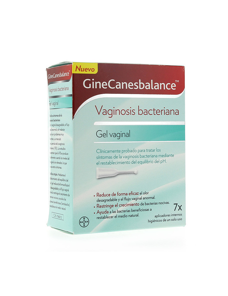 GINECANESBALANCE GEL VAGINAL 7 TUBOS 5 ML
