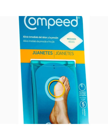 COMPEED APOSITOS JUANETES MEDIANOS 5 UNI 2