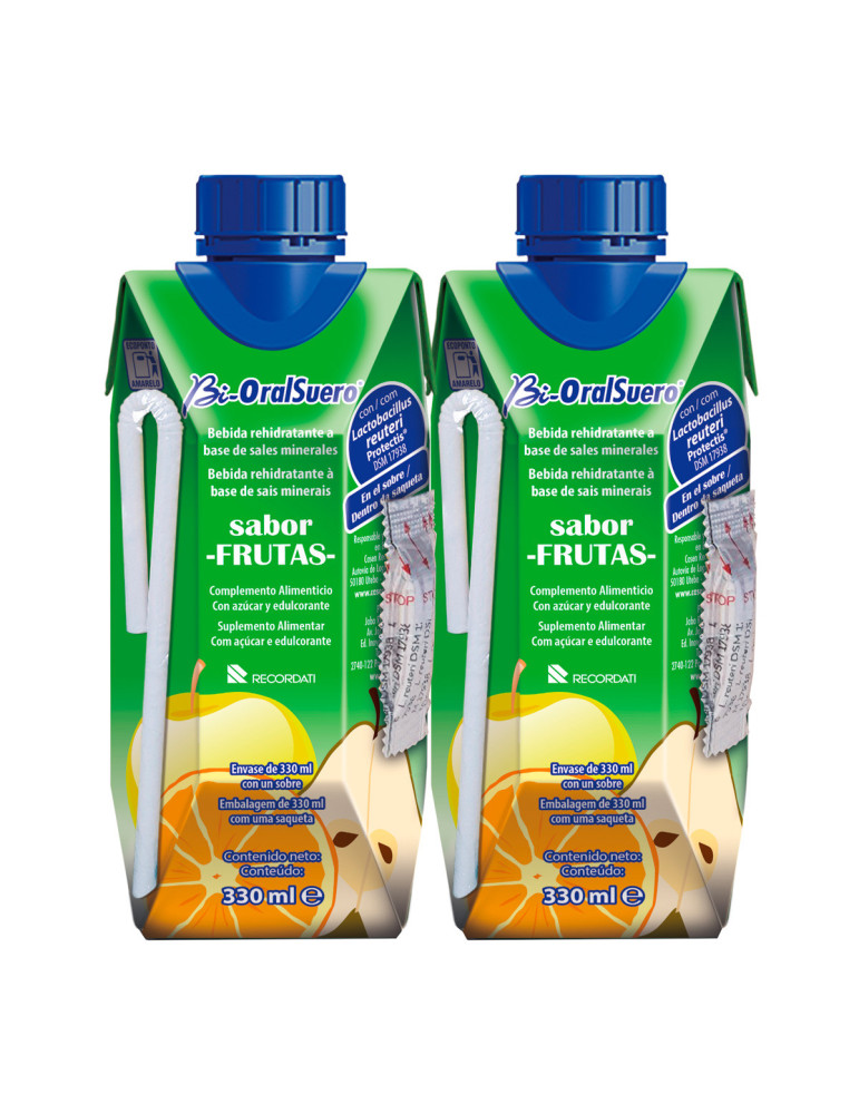 BIORALSUERO 200 ML SABOR FRUTAS 3 TETRABIK
