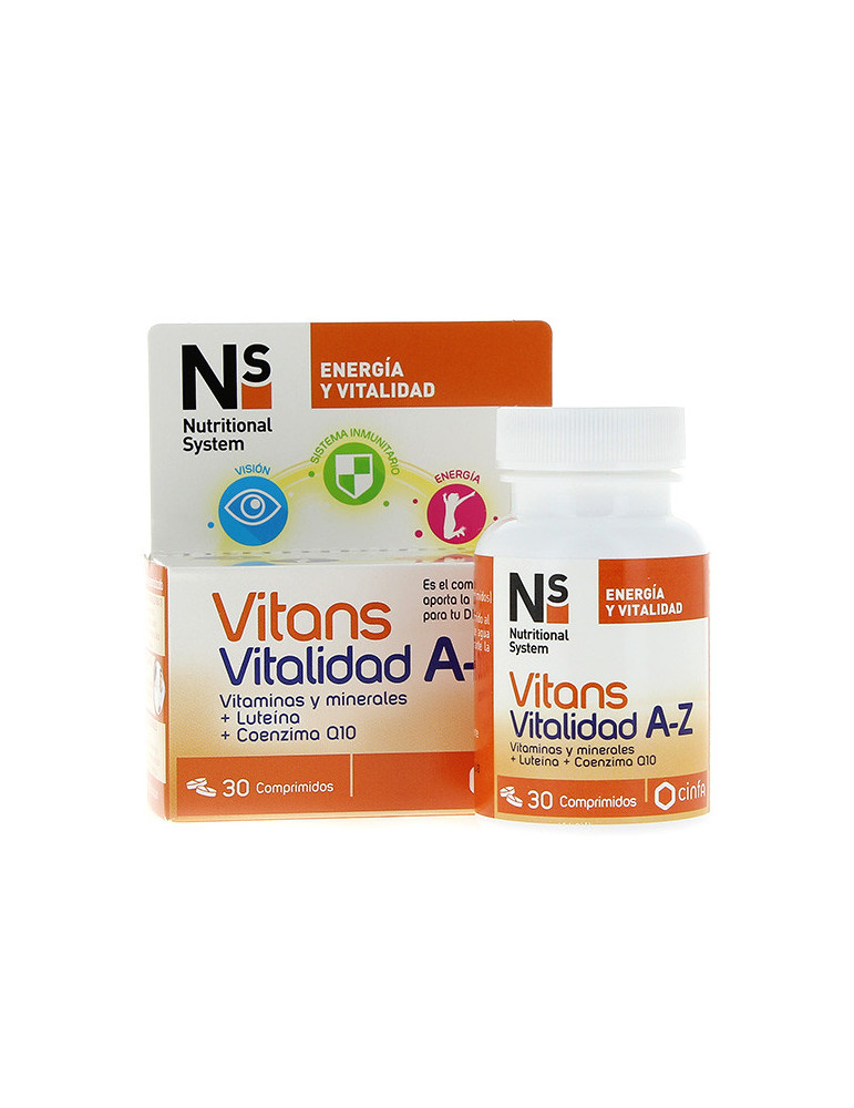 NS VITANS VITALIDAD A-Z 30 COMPRIMIDOS