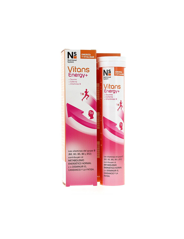 NS VITANS ENERGY+ COMPRIMIDOS EFERVESCENTES 20 COMP