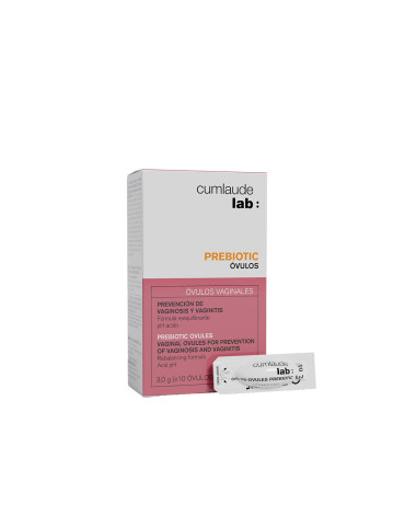 CUMLAUDE PREBIOTIC 10 OVULOS VAGINALES 2