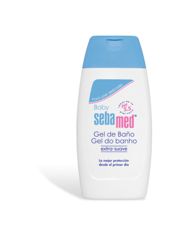 SEBA MED BABY GEL BAÑO PIEL DELICADA 200 ML 2