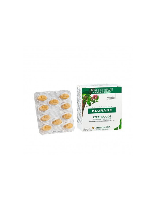 KLORANE TRIO KERATINCAPS 3 CAJAS 30 CAPSULAS