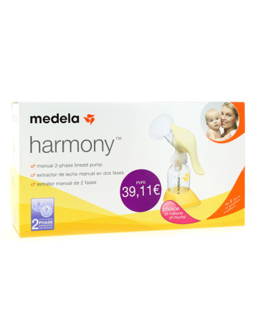 MEDELA EXTRACTOR DE LECHE MANUAL HARMONY 1 UNIDAD 2