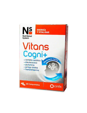 NS VITANS COGNI+ 30 COMPRIMIDOS 2