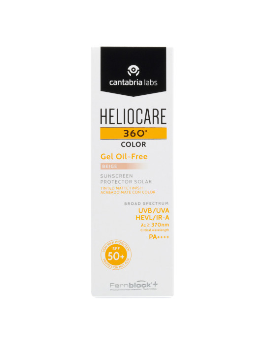 HELIOCARE 360º  GEL OIL FREE BEIGE SPF 50+ 50ML