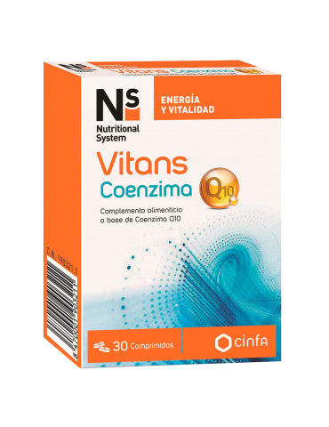 NS VITANS COENZIMA Q10 30 COMPRIMIDOS 2