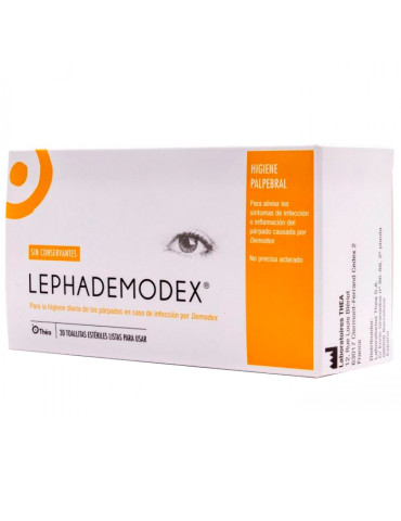 LEPHADEMODEX 30 TOALLITAS ESTERILES 2