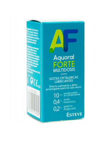 AQUORAL FORTE MULTIDOSIS GOTAS OFTALMICAS ESTERI 10 ML 2