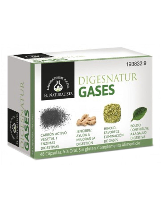 EL NATURALISTA DIGESNATUR GASES 48 CAPS