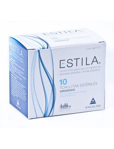 ESTILA TOALLITAS ESTERILES DE UN SOLO USO 10 TOA