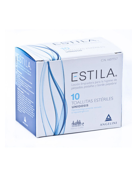 ESTILA TOALLITAS ESTERILES DE UN SOLO USO 10 TOA