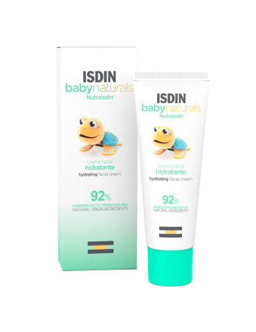 ISDIN BABY NATURALS NUTRAISDIN CREMA FACIAL HIDRATANTE DIARIA 1 ENVASE 50 ML 2