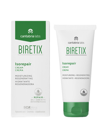BIRETIX ISOREPAIR CREMA HIDRATANTE REGENERADORA 1 ENVASE 50 ML 2