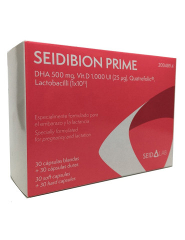 SEIDIBION PRIME 30 CAPSULAS BLANDAS + 30 CAPSULAS DURAS 2