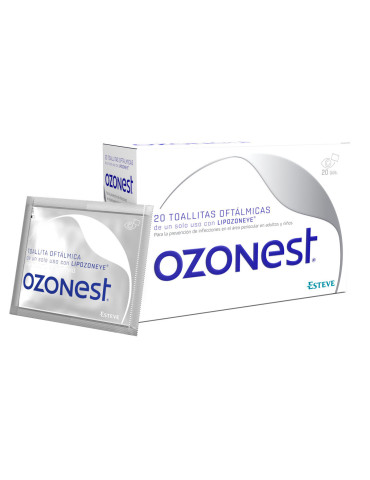 OZONEST 20 TOALLITAS OFTALMICAS 2