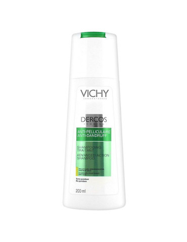 VICHY DERCOS CHAMPU ANTICASPA-SECA 200ML 2