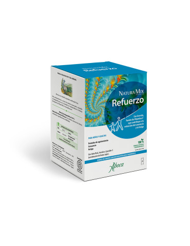 ABOCA NATURA MIX ADVANCED REFUERZO 20 + 8 SOBRES MONODOSIS BUCODISPERSABLES 2,5 G 2