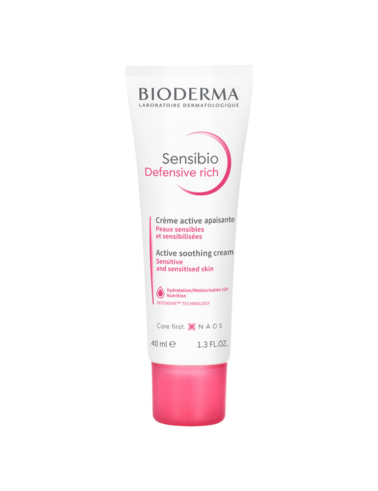 SENSIBIO DEFENSIVE RICH PIEL SECA-MUY SECA BIODERMA 1 ENVASE 40 ML