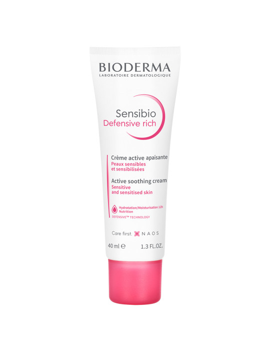 SENSIBIO DEFENSIVE RICH PIEL SECA-MUY SECA BIODERMA 1 ENVASE 40 ML