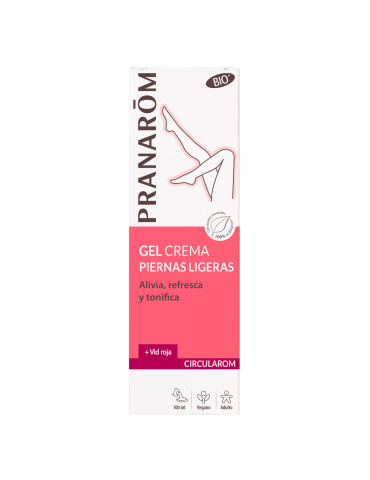 PRANAROM CIRCULAROM PIERNAS LIGERAS GEL CREMA 100 ML 2