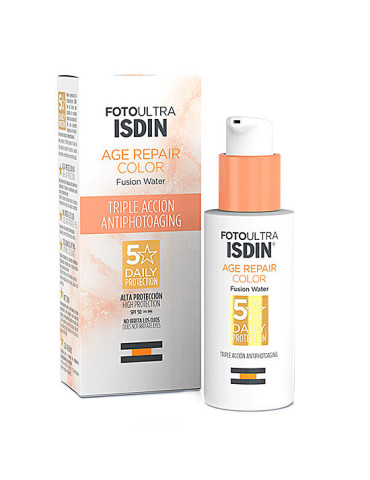 FOTOPROTECTOR ISDIN AGE REPAIR COLOR SPF 50 1 ENVASE 50 ML 2
