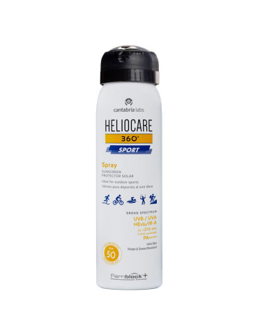 HELIOCARE 360º SPORT SPRAY PROTECTOR SOLAR SPF 50 1 ENVASE 100 ML 2