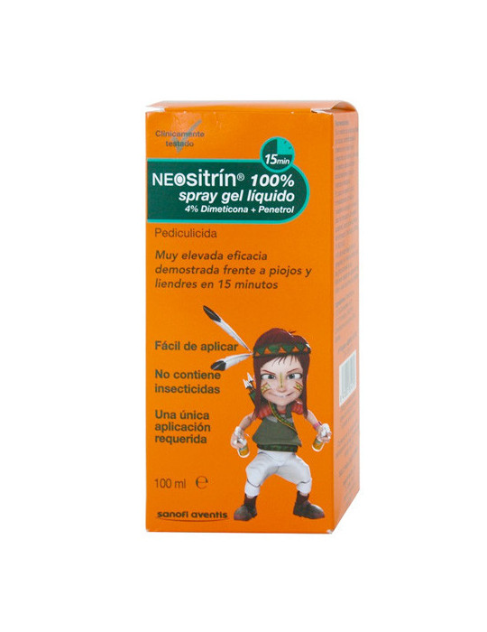 NEOSITRIN 100 % SPRAY ANTIPIOJOS GEL LIQUIDO 100 ML