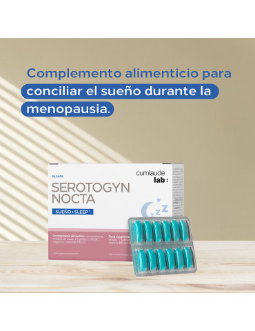 CUMLAUDE SEROTOGYN NOCTA 30 CAPSULAS 2