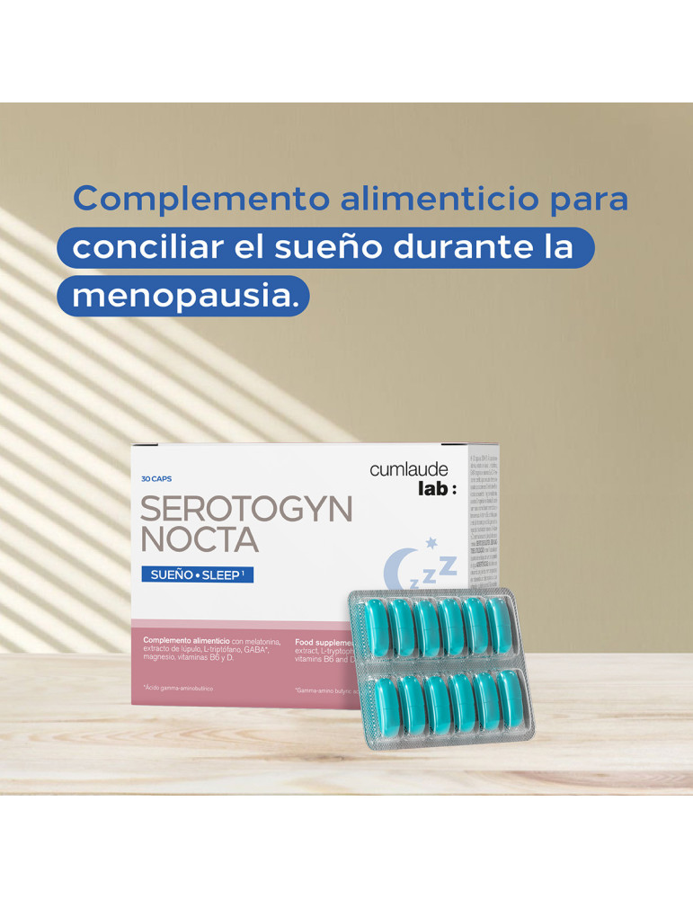 CUMLAUDE SEROTOGYN NOCTA 30 CAPSULAS