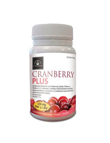 CRANBERRY PLUS EL NATURALISTA 60 COMPRIMIDOS 2