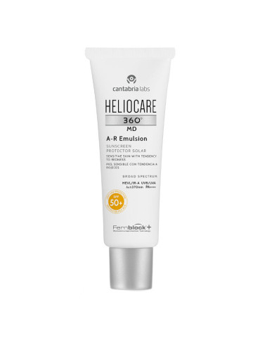 HELIOCARE 360º MD A-R EMULSION PROTECTOR SOLAR PIEL SENSIBLE CON TENDENCIA A ROJECES SPF 50+ 1 TUBO 2
