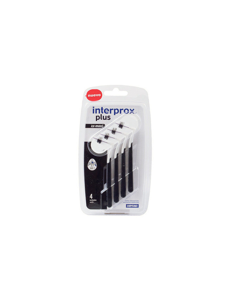 CEPILLO DENTAL INTERPROXIMAL INTERPROX PLUS XX-MAXI 4 U