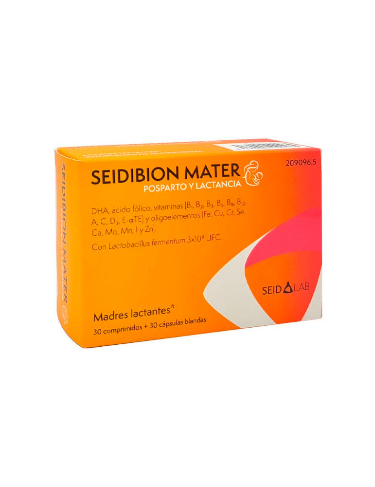 SEIDIBION MATER 30 CAPSULAS DURAS + 30 CAPSULAS BLANDAS