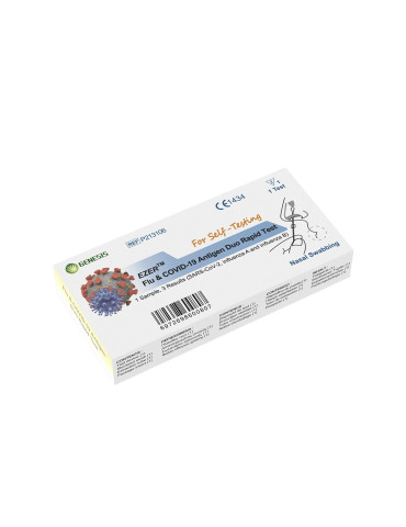 TEST NASAL COMBINADO AUTODIAGNOSTICO ANTIGENOS SARS-COV-2 Y GRIPE A/B EZER GENESIS (PHARMASUR 2000) 2