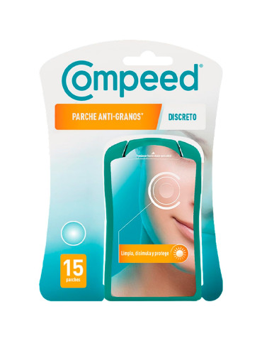 COMPEED PARCHE ANTI-GRANOS DISCRETO TRIPLE ACCION 15 UNIDADES 2