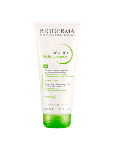 SEBIUM HYDRA CLEANSER BIODERMA 1 TUBO 200 ML 2