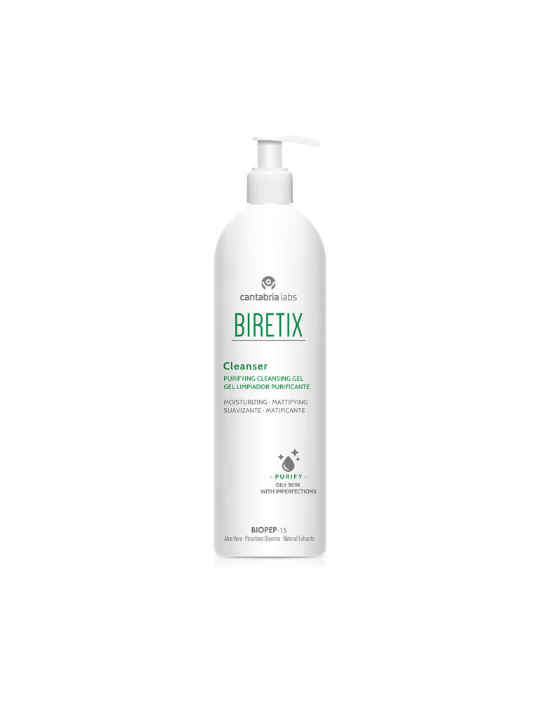 BIRETIX CLEANSER GEL LIMPIADOR PURIFICANTE 1 ENVASE 400 ML