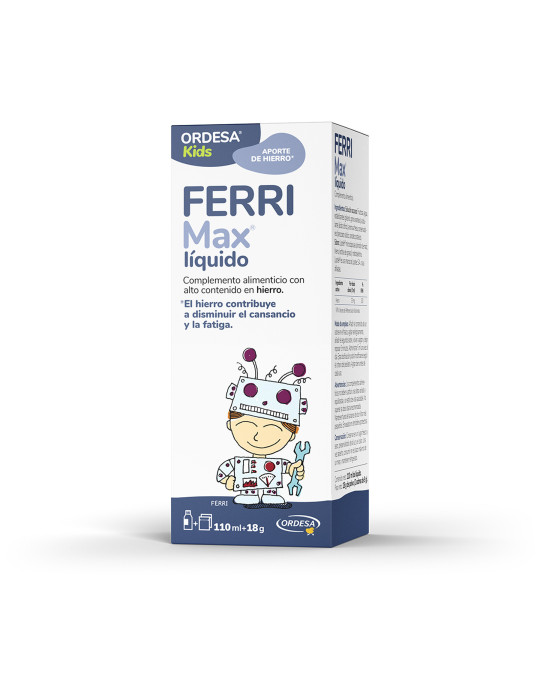FERRIMAX LIQUIDO 110 ML + 18 G(ANTES FERVIT FORTE)
