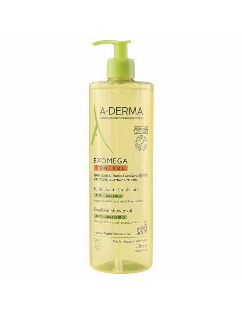 A-DERMA EXOMEGA ACEITE DUCHA 750 ML