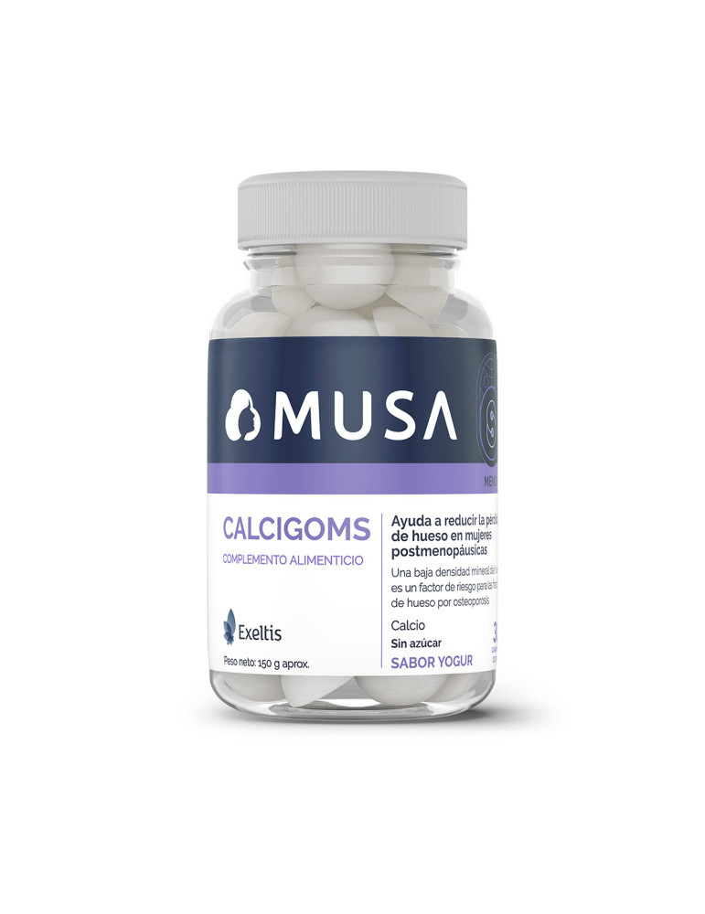 MUSA CALCIGOMS 30 GOMINOLAS SABOR YOGUR