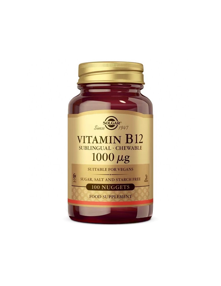 SOLGAR VITAMINA B12 1000MCG 100 COMP