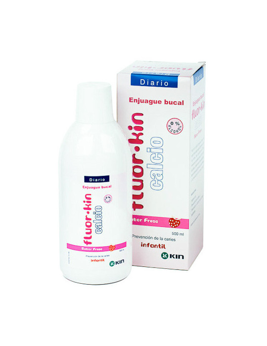 KIN FLOURKIN CALCIUM  INFANTIL COLUTORIO FLUOR CALCIO 500ML