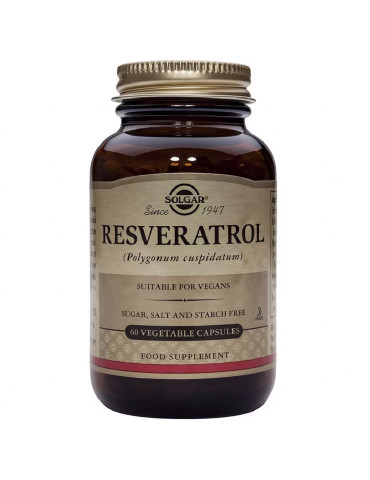 SOLGAR RESVERATROL 60 CÁPSULAS 2