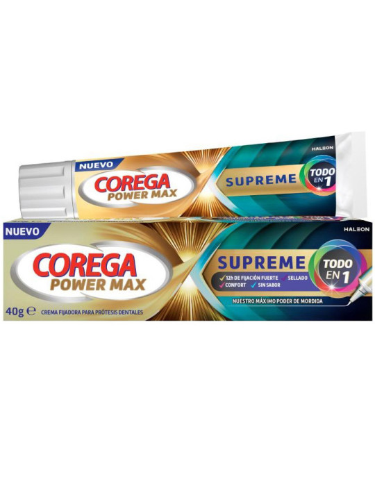 COREGA POWER MAX SUPREME TODO EN 1 1 TUBO 40 G