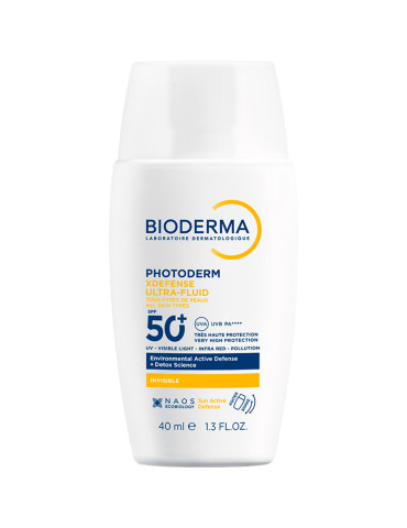 PHOTODERM XDEFENSE ULTRA-FLUID SPF 50+ BIODERMA 1 ENVASE 40 ML 2