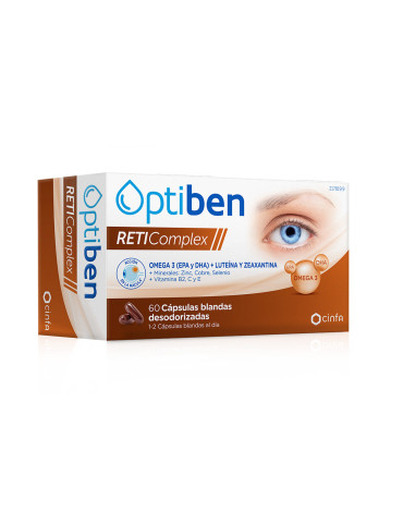 OPTIBEN RETICOMPLEX 60 CAPSULAS BLANDAS 2