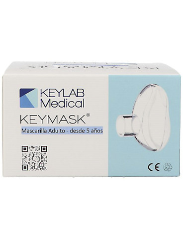 MASCARILLA INHALACION KEYMASK ADULTO 1 UNIDAD 2