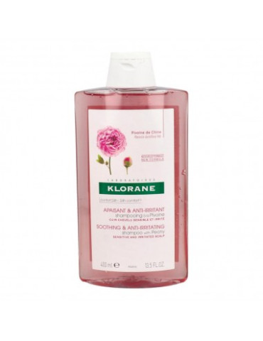 KLORANE CHAMPU PEONIA SUAVIZANTE 400 ML 2